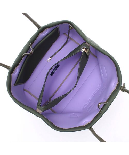 Accesoires De Mademoiselle / アクセソワ・ドゥ・マドモワゼル トートバッグ | マジックライト/フラッグワッペントート34cm KHAKI、L | 詳細1