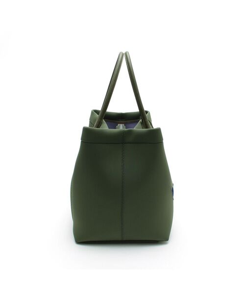 Accesoires De Mademoiselle / アクセソワ・ドゥ・マドモワゼル トートバッグ | マジックライト/フラッグワッペントート34cm KHAKI、L | 詳細3