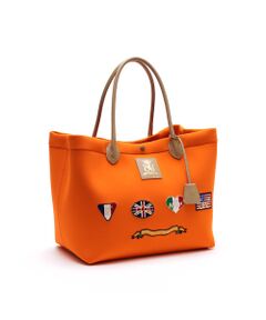 マジックライト/フラッグワッペントート25cm MANGO、M （トート