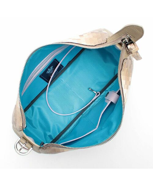 Accesoires De Mademoiselle / アクセソワ・ドゥ・マドモワゼル ショルダーバッグ | スネーク型押し/ソフトワンショルダー　LATE/AKU | 詳細2