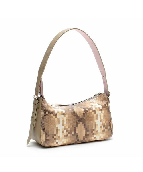 Accesoires De Mademoiselle / アクセソワ・ドゥ・マドモワゼル ショルダーバッグ | スネーク型押し/ソフトワンショルダー　LATE/AKU | 詳細3