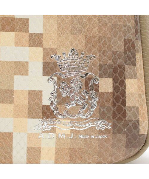 Accesoires De Mademoiselle / アクセソワ・ドゥ・マドモワゼル ショルダーバッグ | スネーク型押し/ソフトワンショルダー　LATE/AKU | 詳細5