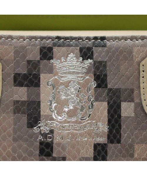 Accesoires De Mademoiselle / アクセソワ・ドゥ・マドモワゼル トートバッグ | スネーク型押し/ミニトート(ショルダーストラップ付) SAND/SHIRACHA | 詳細4