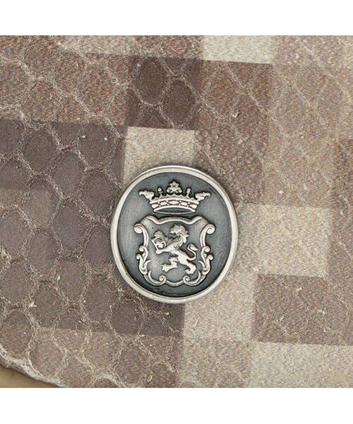 Accesoires De Mademoiselle / アクセソワ・ドゥ・マドモワゼル トートバッグ | スネーク型押し/ミニトート(ショルダーストラップ付) SAND/SHIRACHA | 詳細5