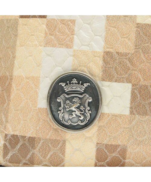 Accesoires De Mademoiselle / アクセソワ・ドゥ・マドモワゼル トートバッグ | スネーク型押し/トート21cm(ショルダーストラップ付)　LATE/AKU | 詳細7