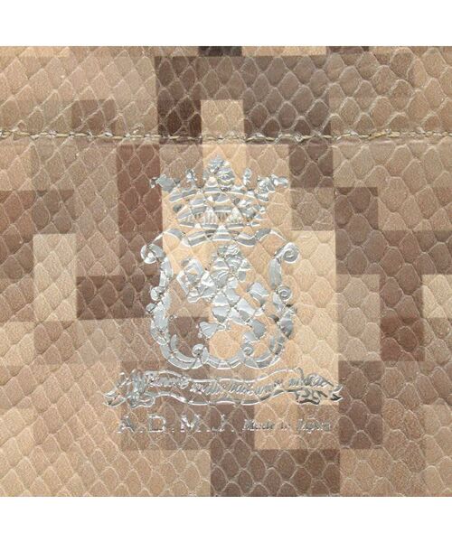 Accesoires De Mademoiselle / アクセソワ・ドゥ・マドモワゼル トートバッグ | スネーク型押し/トート25 cm(ショルダーストラップ付)　LATE/AKU | 詳細5