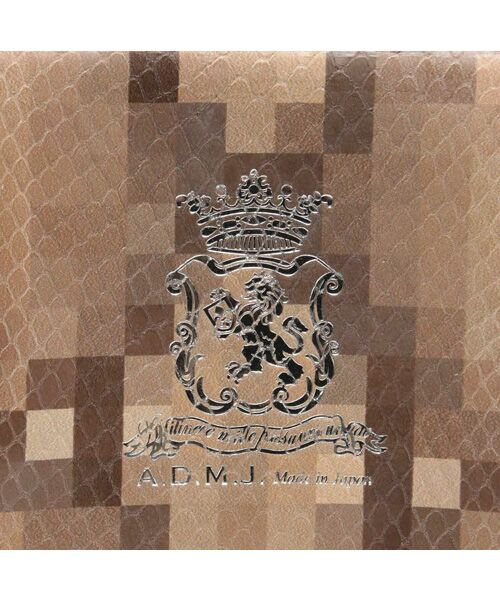 Accesoires De Mademoiselle / アクセソワ・ドゥ・マドモワゼル トートバッグ | スネーク型押し/Dカン付トート32cm　LATE/AKU | 詳細4