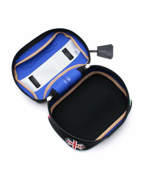 Accesoires De Mademoiselle / アクセソワ・ドゥ・マドモワゼル ハンドバッグ | マジックライト/フラッグワッペンバニティバッグM NEGRO、A | 詳細1