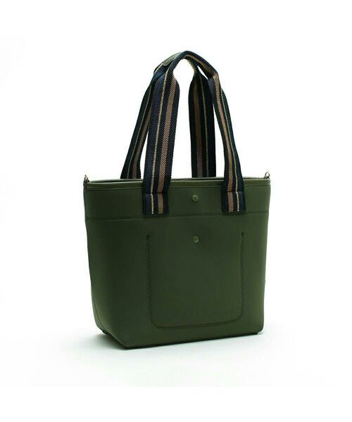 Accesoires De Mademoiselle / アクセソワ・ドゥ・マドモワゼル トートバッグ | マジックライト/フラッグワッペンデイリートート30cm　KHAKI、L | 詳細3