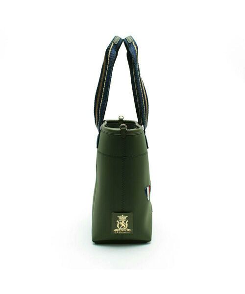 Accesoires De Mademoiselle / アクセソワ・ドゥ・マドモワゼル トートバッグ | マジックライト/フラッグワッペンデイリートート30cm　KHAKI、L | 詳細4
