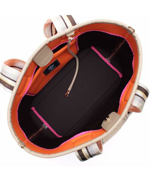 Accesoires De Mademoiselle / アクセソワ・ドゥ・マドモワゼル トートバッグ | マジックライト/フラッグワッペンデイリートート30cm MANGO、M | 詳細1