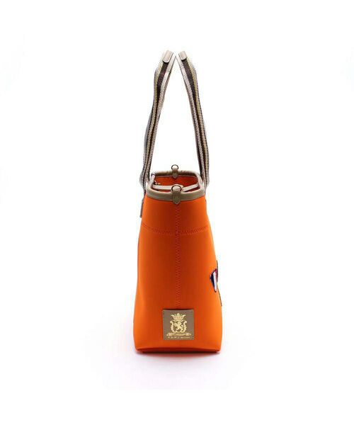 Accesoires De Mademoiselle / アクセソワ・ドゥ・マドモワゼル トートバッグ | マジックライト/フラッグワッペンデイリートート30cm MANGO、M | 詳細3