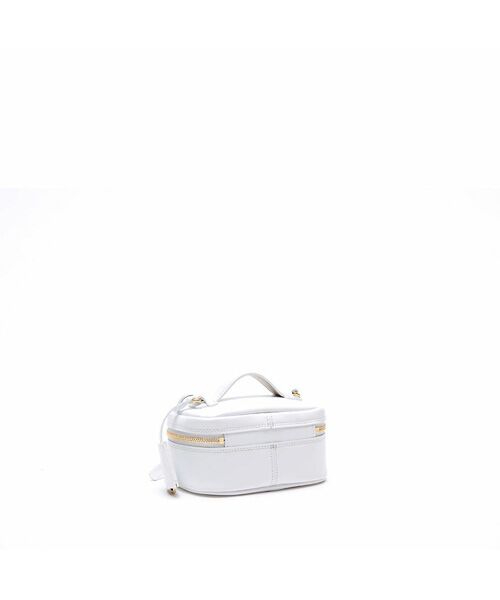 Accesoires De Mademoiselle / アクセソワ・ドゥ・マドモワゼル ショルダーバッグ | リバティソフト/バニティショルダーS　WHITE | 詳細2