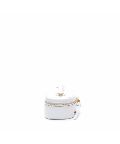 Accesoires De Mademoiselle / アクセソワ・ドゥ・マドモワゼル ショルダーバッグ | リバティソフト/バニティショルダーS　WHITE | 詳細3