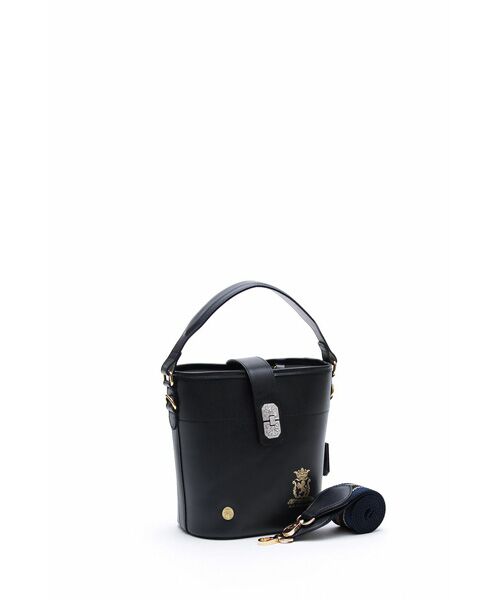 Accesoires De Mademoiselle/アクセソワ・ドゥ・マドモワゼル リバティソフト/アールデコバケット2WAYトートS NAVY NAVY F Accesoires De Mademoiselle/アクセソワ・ドゥ・マドモワゼル リバティソフト/アールデコバケット2WAYトートS NAVY NAVY F