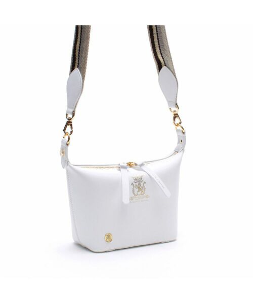 Accesoires De Mademoiselle / アクセソワ・ドゥ・マドモワゼル ショルダーバッグ | リバティソフト/ソフトショルダーS WHITE(WHITE)