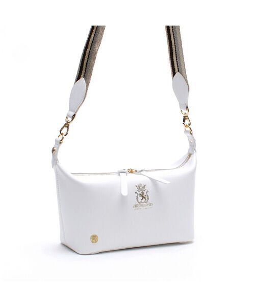 Accesoires De Mademoiselle / アクセソワ・ドゥ・マドモワゼル ショルダーバッグ | リバティソフト/ソフトショルダーM WHITE(WHITE)