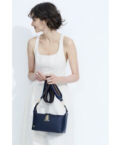 Accesoires De Mademoiselle / アクセソワ・ドゥ・マドモワゼル ショルダーバッグ | リバティソフト/ソフトショルダーM　NAVY