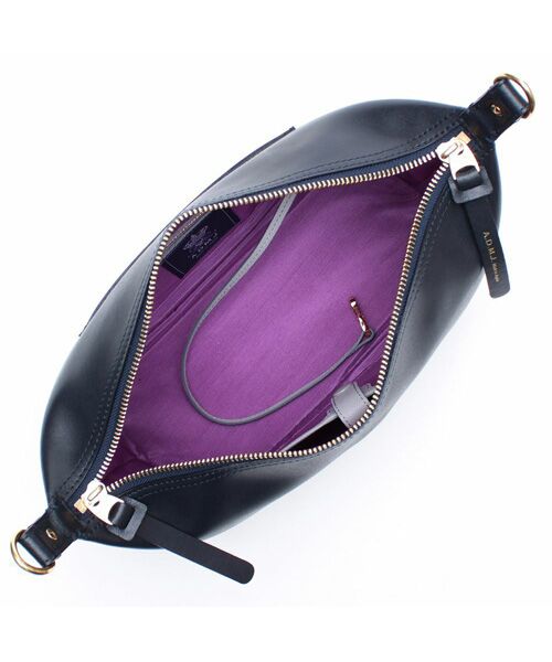 Accesoires De Mademoiselle / アクセソワ・ドゥ・マドモワゼル ショルダーバッグ | リバティソフト/ソフトショルダーM　NAVY | 詳細2