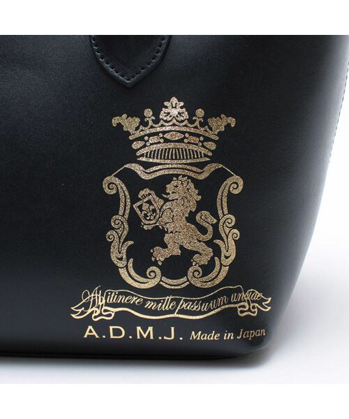 Accesoires De Mademoiselle / アクセソワ・ドゥ・マドモワゼル トートバッグ | リバティソフト/キューブトート21cm NAVY | 詳細5