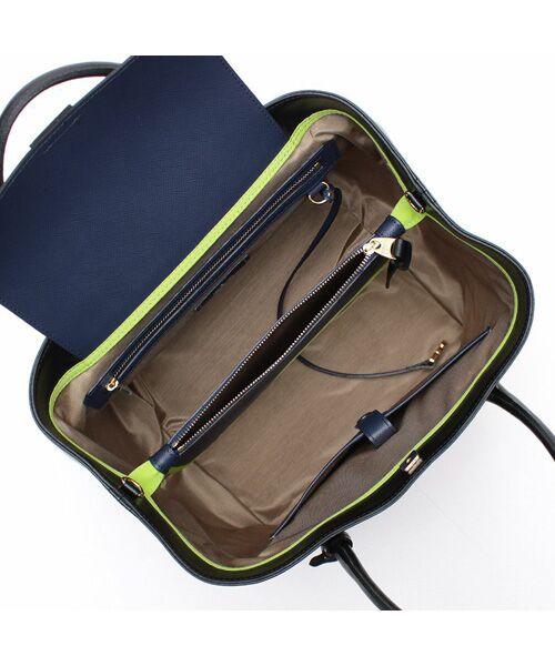 Accesoires De Mademoiselle / アクセソワ・ドゥ・マドモワゼル トートバッグ | リバティソフト/キューブトート25cm　BLACK | 詳細2