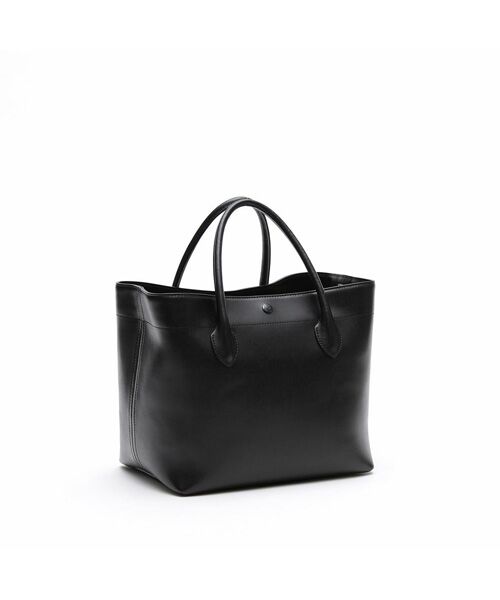 Accesoires De Mademoiselle / アクセソワ・ドゥ・マドモワゼル トートバッグ | リバティソフト/キューブトート25cm　BLACK | 詳細3