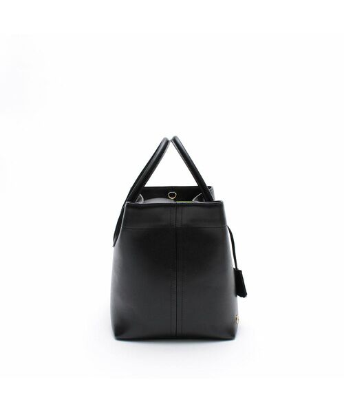 Accesoires De Mademoiselle / アクセソワ・ドゥ・マドモワゼル トートバッグ | リバティソフト/キューブトート25cm　BLACK | 詳細4