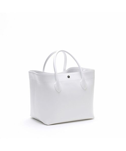 Accesoires De Mademoiselle / アクセソワ・ドゥ・マドモワゼル トートバッグ | リバティソフト/キューブトート25cm　WHITE | 詳細2