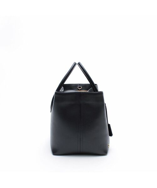 Accesoires De Mademoiselle / アクセソワ・ドゥ・マドモワゼル トートバッグ | リバティソフト/キューブトート25cm　NAVY | 詳細3