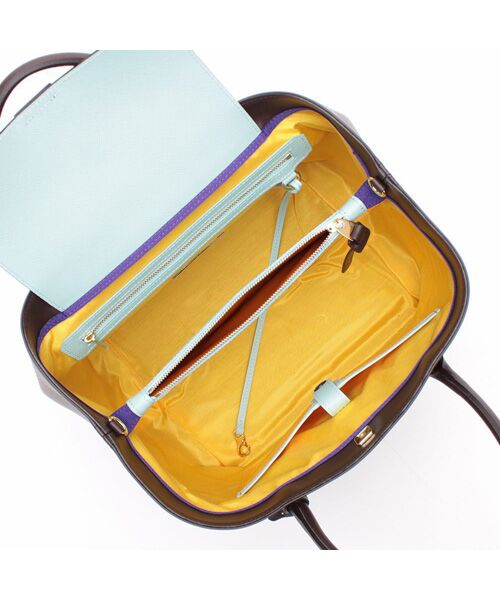 Accesoires De Mademoiselle / アクセソワ・ドゥ・マドモワゼル トートバッグ | セブンティリリィ/トート25cm T、MORO | 詳細1