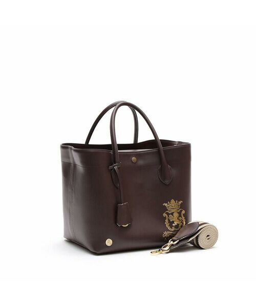 Accesoires De Mademoiselle / アクセソワ・ドゥ・マドモワゼル トートバッグ | セブンティリリィ/トート25cm T、MORO(T、MORO)