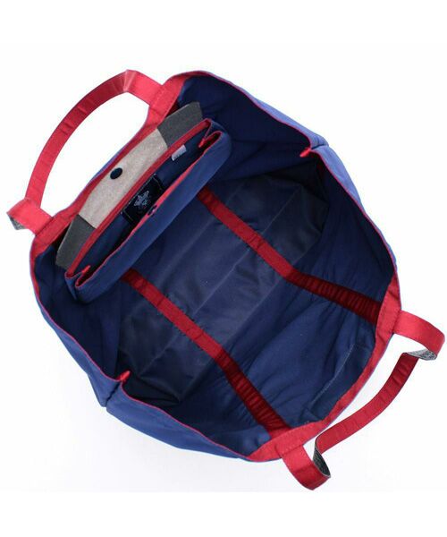 Accesoires De Mademoiselle / アクセソワ・ドゥ・マドモワゼル トートバッグ | デービス/サブバッグL　NAVY | 詳細1