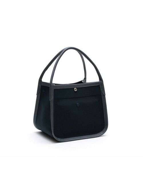 Accesoires De Mademoiselle / アクセソワ・ドゥ・マドモワゼル トートバッグ | オフィサー/マーキス刺しゅうベルボトムトートS NAVY | 詳細2