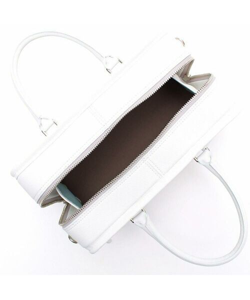 Accesoires De Mademoiselle / アクセソワ・ドゥ・マドモワゼル トートバッグ | オフィサー/マーキス刺しゅうヘリ巻きボストン28cm SAHARA | 詳細1