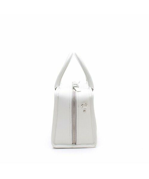 Accesoires De Mademoiselle / アクセソワ・ドゥ・マドモワゼル トートバッグ | オフィサー/マーキス刺しゅうヘリ巻きボストン28cm SAHARA | 詳細3