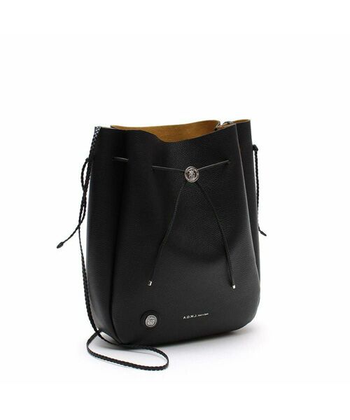 Accesoires De Mademoiselle / アクセソワ・ドゥ・マドモワゼル ショルダーバッグ | モーツァルト/巾着ショルダーM BLACK(BLACK)