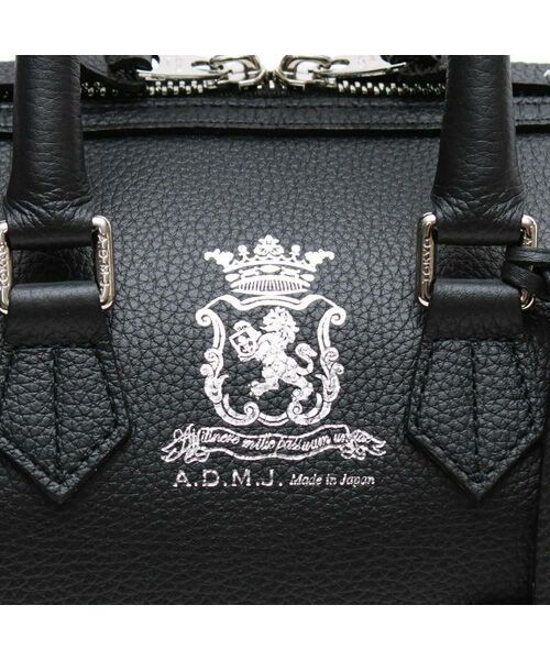 Accesoires De Mademoiselle / アクセソワ・ドゥ・マドモワゼル ボストンバッグ | モーツァルト/ドラムボストン20cm　BLACK | 詳細4