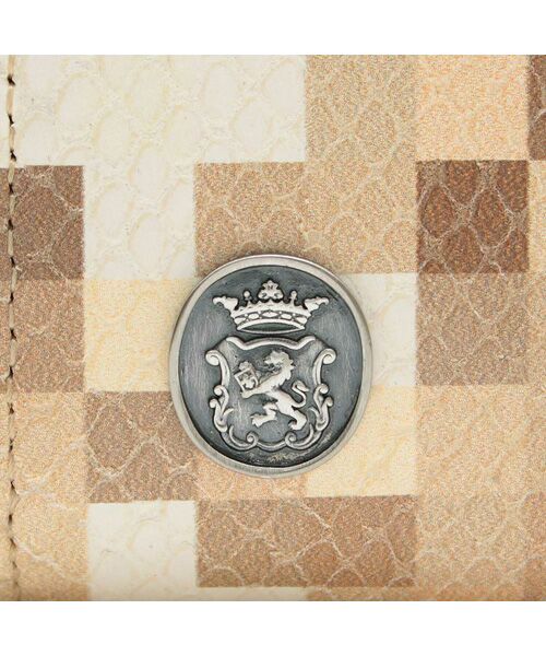 Accesoires De Mademoiselle / アクセソワ・ドゥ・マドモワゼル 財布・コインケース・マネークリップ | スネーク型押し/ガマグチウォレット LATE/AKU | 詳細5