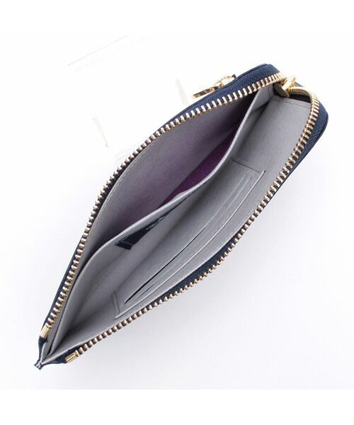 Accesoires De Mademoiselle / アクセソワ・ドゥ・マドモワゼル 財布・コインケース・マネークリップ | セブンティリリィ/オーガナイザーパース NAVY BLUE | 詳細1