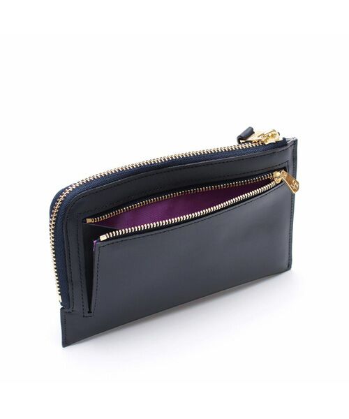 Accesoires De Mademoiselle / アクセソワ・ドゥ・マドモワゼル 財布・コインケース・マネークリップ | セブンティリリィ/オーガナイザーパース NAVY BLUE | 詳細2