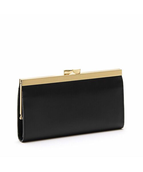 Accesoires De Mademoiselle / アクセソワ・ドゥ・マドモワゼル 財布・コインケース・マネークリップ | セブンティリリィ/ガマグチウォレット BLACK | 詳細2