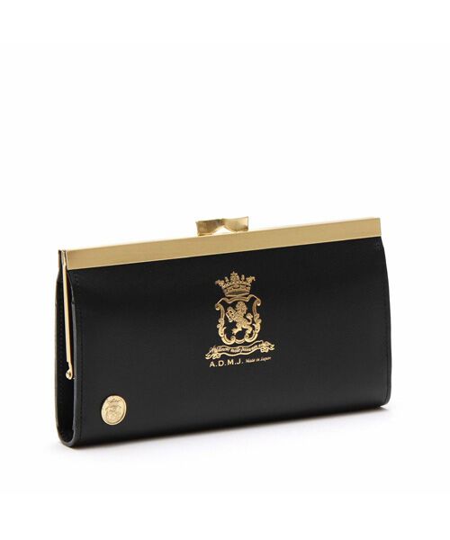 Accesoires De Mademoiselle / アクセソワ・ドゥ・マドモワゼル 財布・コインケース・マネークリップ | セブンティリリィ/ガマグチウォレット BLACK(BLACK)