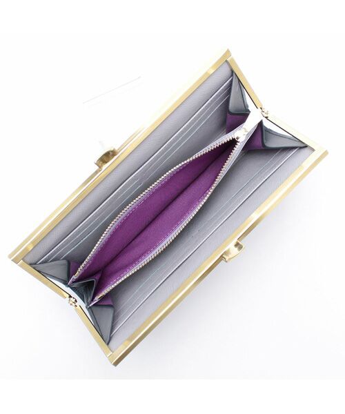 Accesoires De Mademoiselle / アクセソワ・ドゥ・マドモワゼル 財布・コインケース・マネークリップ | セブンティリリィ/ガマグチウォレット NAVY BLUE | 詳細1