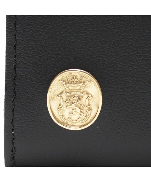 Accesoires De Mademoiselle / アクセソワ・ドゥ・マドモワゼル 財布・コインケース・マネークリップ | セブンティリリィ/ガマグチ付スモールウォレット BLACK | 詳細5