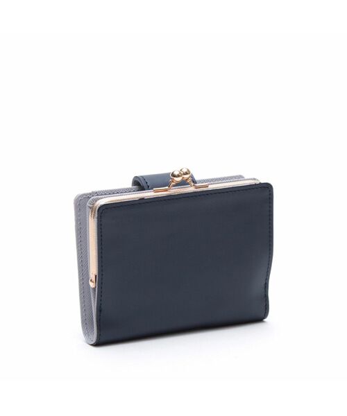 Accesoires De Mademoiselle / アクセソワ・ドゥ・マドモワゼル 財布・コインケース・マネークリップ | セブンティリリィ/ガマグチ付スモールウォレット　NAVY BLUE | 詳細3