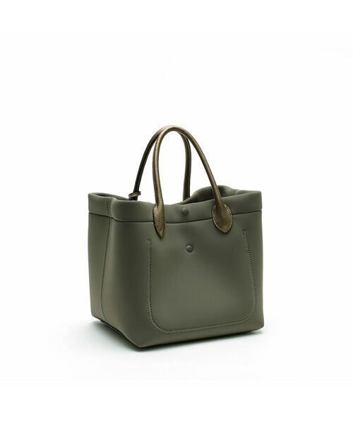 Accesoires De Mademoiselle / アクセソワ・ドゥ・マドモワゼル トートバッグ | マジックライト/コード刺しゅうキューブトート25cm　LODO.R | 詳細2