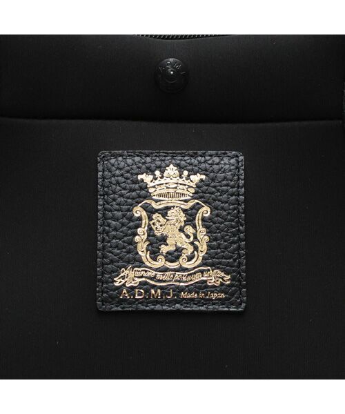 Accesoires De Mademoiselle / アクセソワ・ドゥ・マドモワゼル トートバッグ | マジックライト/コード刺しゅうキューブトート34cm　NEGRO,A | 詳細5