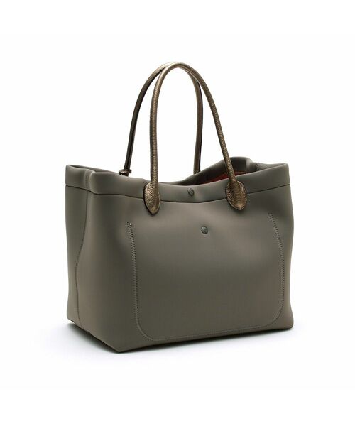 Accesoires De Mademoiselle / アクセソワ・ドゥ・マドモワゼル トートバッグ | マジックライト/コード刺しゅうキューブトート34cm LODO.R | 詳細2