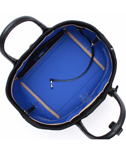 Accesoires De Mademoiselle / アクセソワ・ドゥ・マドモワゼル トートバッグ | マジックライト/ユニオンジャックキューブトート21cm(Dカン+) | 詳細1