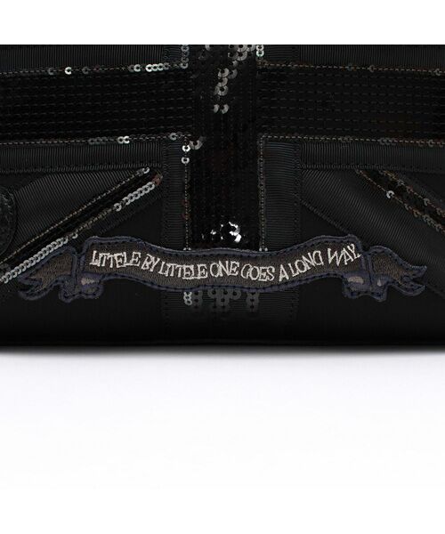 Accesoires De Mademoiselle / アクセソワ・ドゥ・マドモワゼル トートバッグ | マジックライト/ユニオンジャックキューブトート21cm(Dカン+) | 詳細6